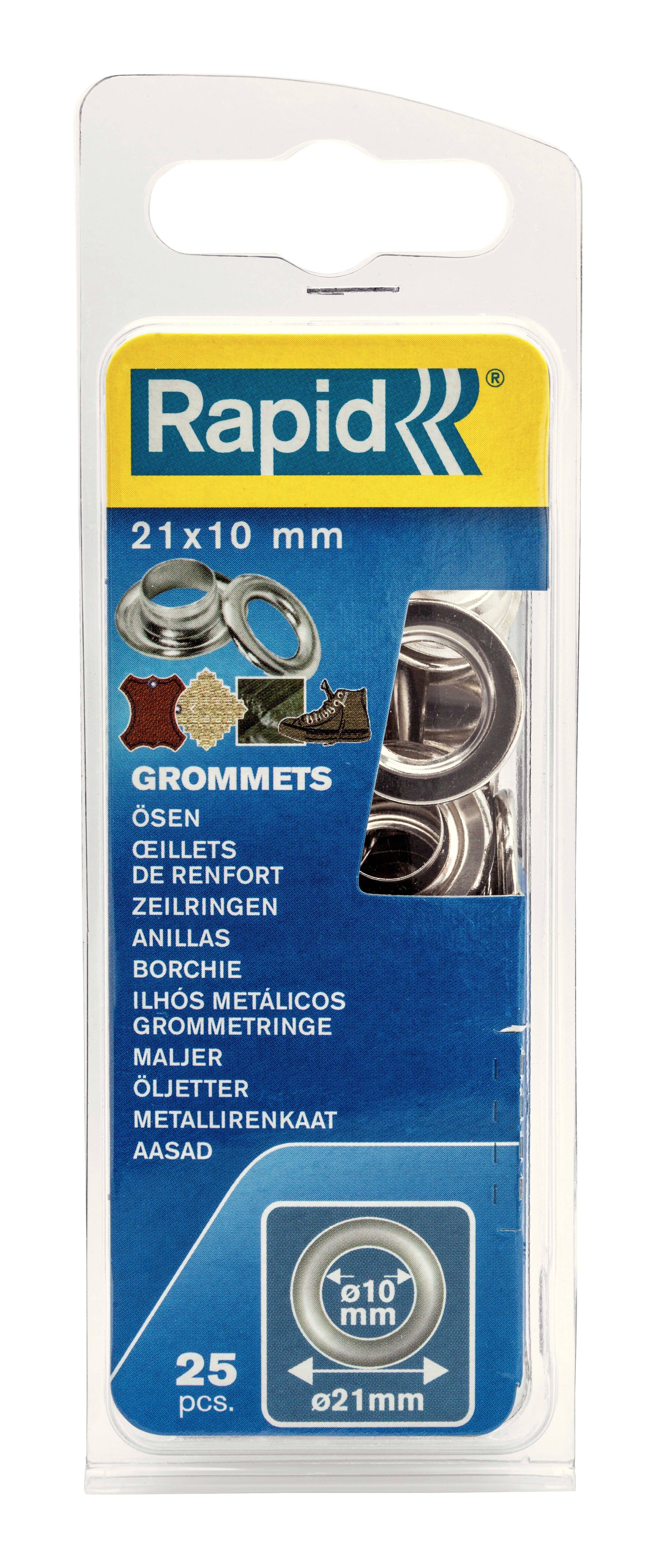 Rapid Zeilring 21x10mm 25st