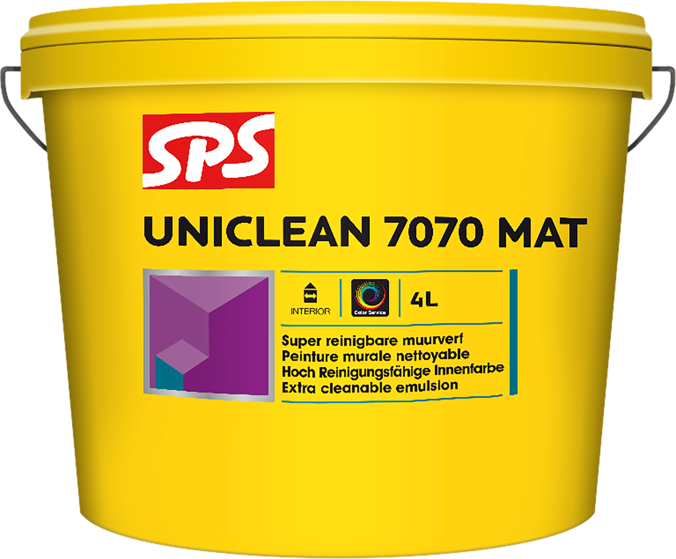 SPS Uniclean 7070 Mat Binnen 4L Base D