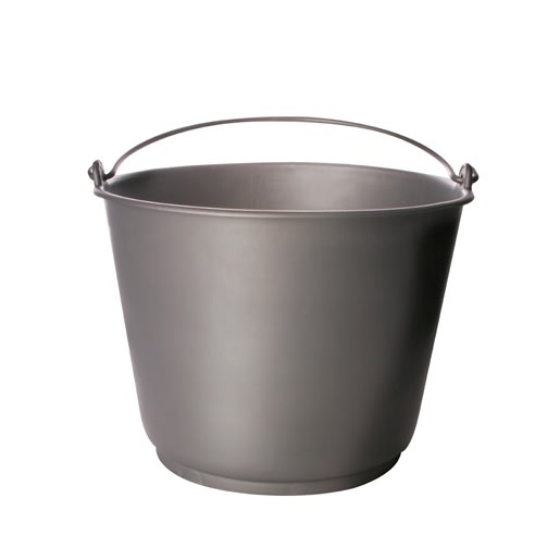 Bouwemmer 13L Grijs
