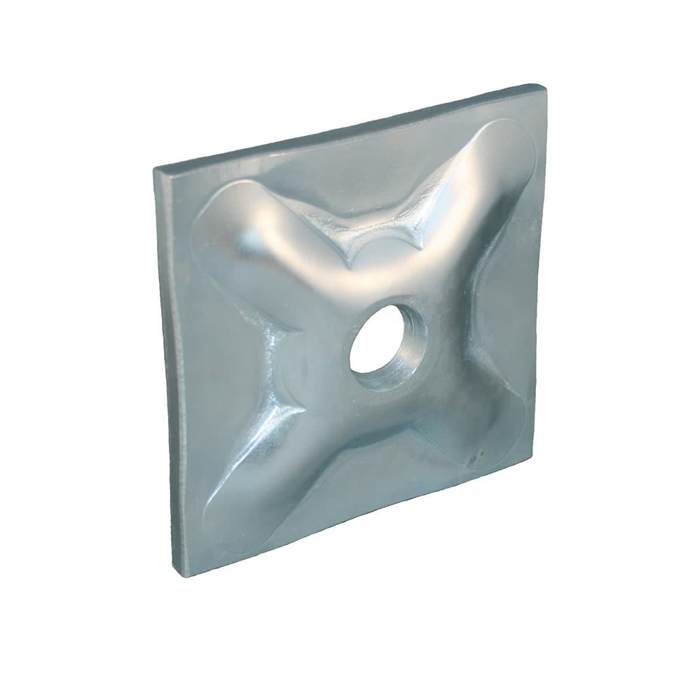 Product afbeelding voor GB Sterplaat 10x120x120mm Verzinkt 84810