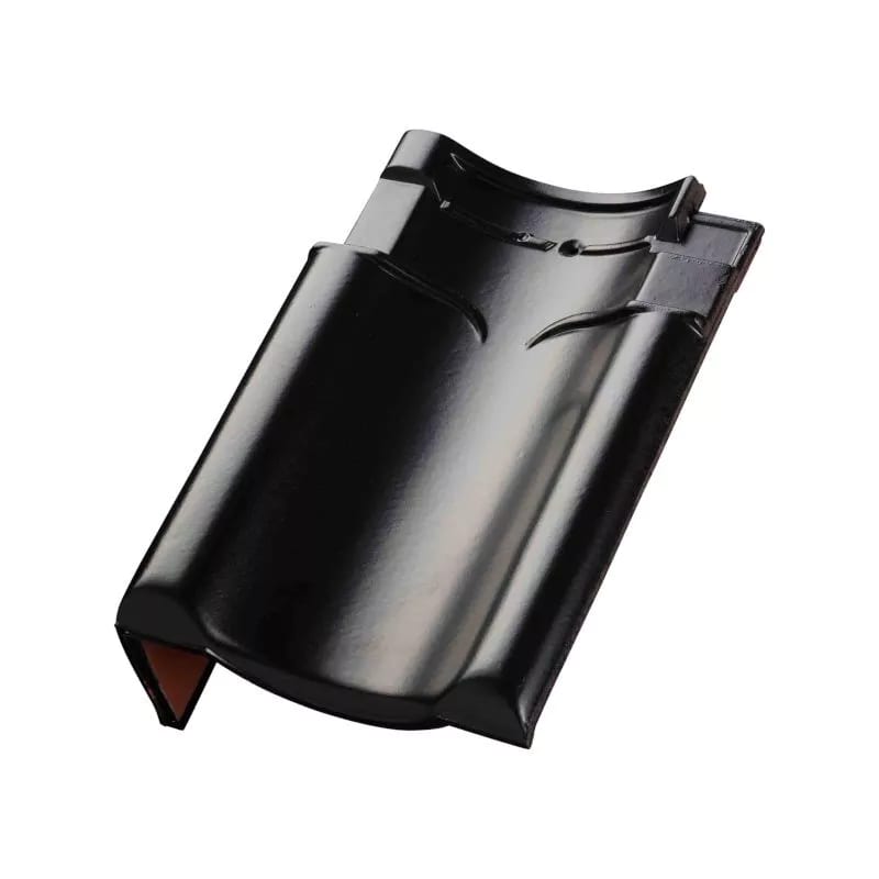 Wienerberger VHV Vario Gevelpan Links Matzwart Verglaasd 744