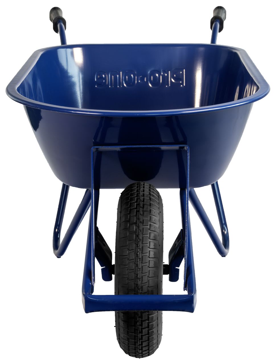 Product afbeelding voor ProOne Kruiwagen 85L Staal Buis Ovaal Blauw