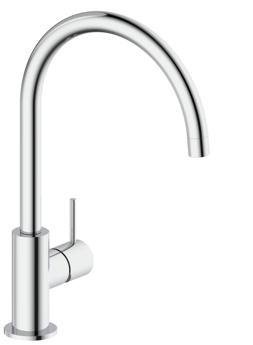 Procasa Sky Project Keukenkraan Coldstart Hoge Uitloop Chroom