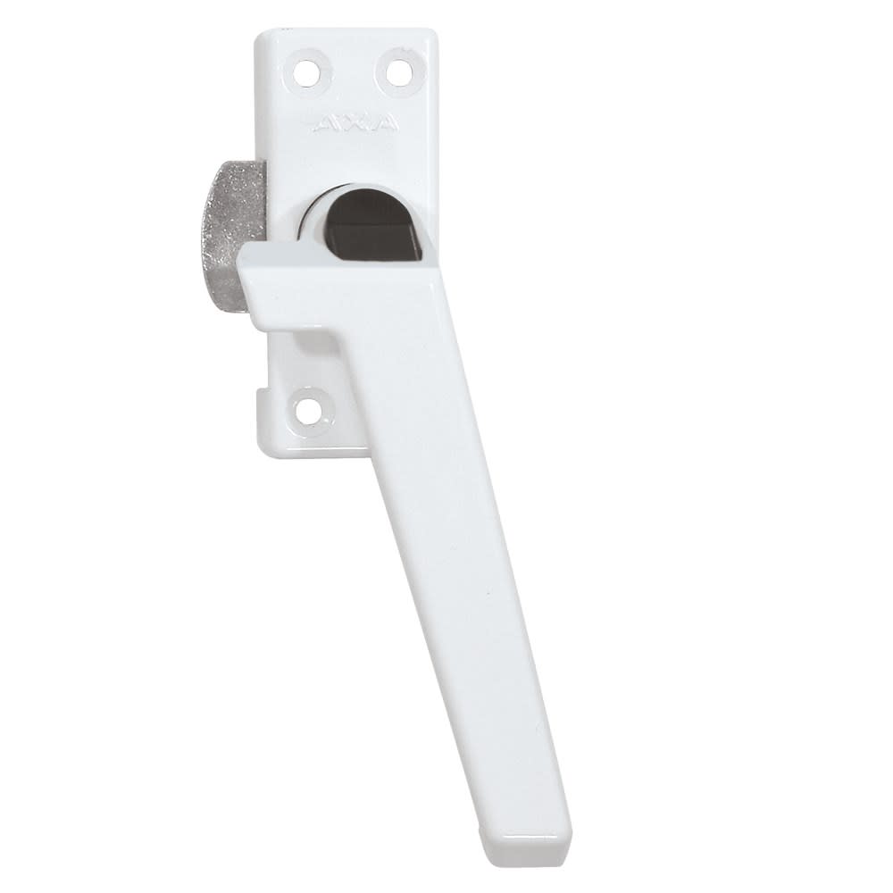 AXA Raamsluiting 3308 Met Drukknop DIN rechts Aluminium Wit