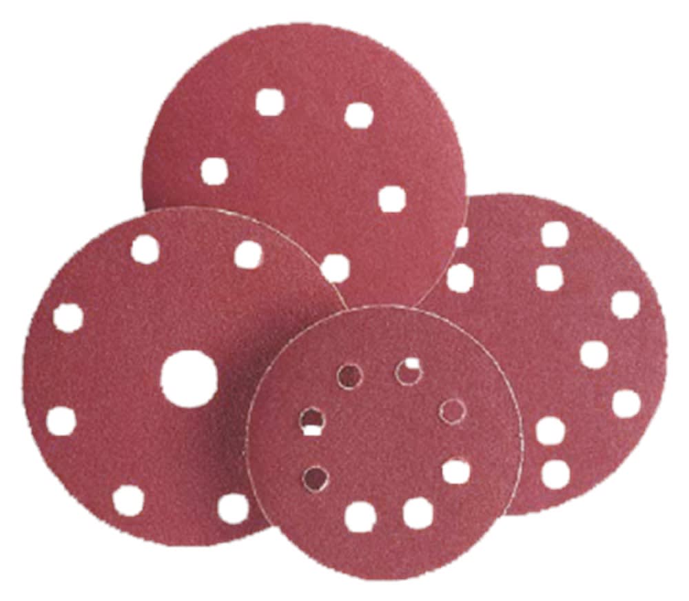 Flexovit Klitschijf 125mm K180 Alox Met 8 Gaten 50st