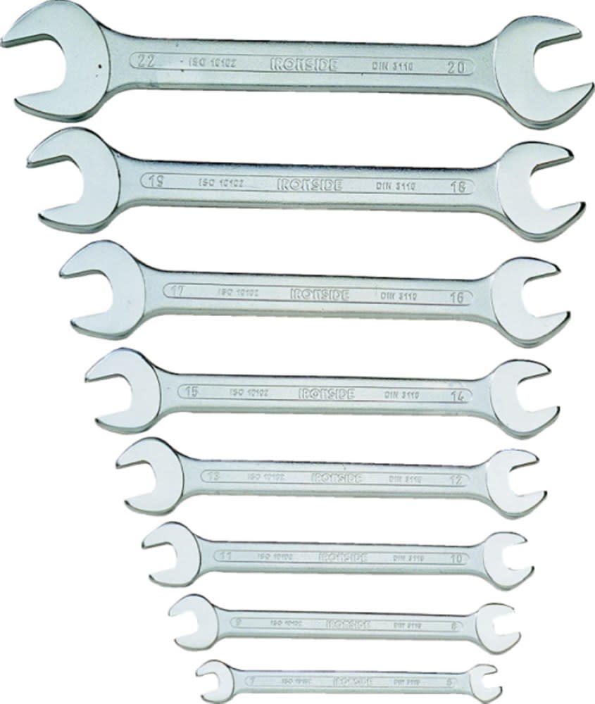 Ironside Steeksleutelset 6-22mm 8-delig