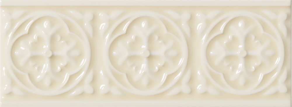 Strip Studio Relieve Palm Beach Almond 7,3x19,8cm Glanzend