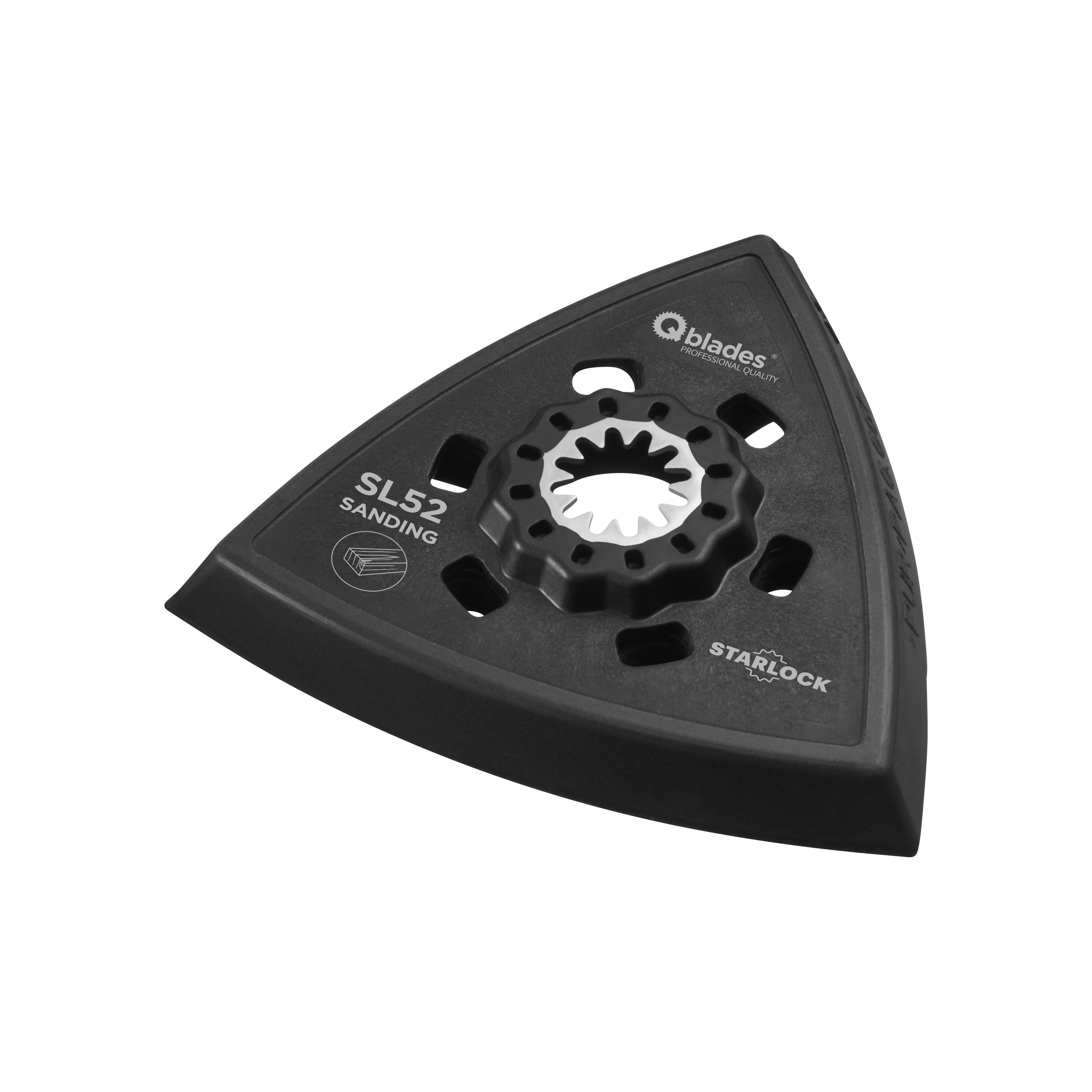 Qblades Schuurvoet Driehoek 93mm Geperforeerd