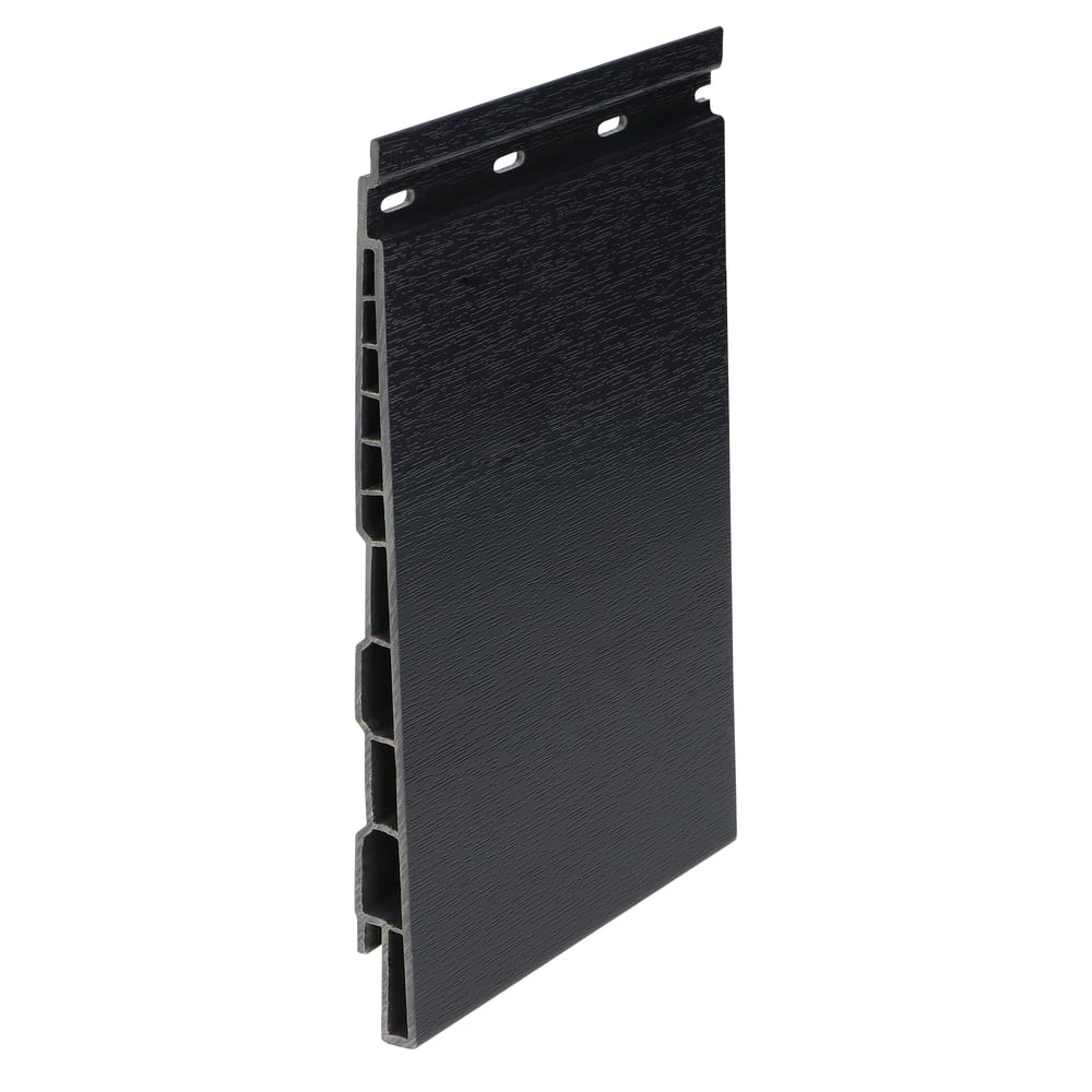 Keralit Gevelpaneel Potdeksel 177mm 600cm Zwartgrijs Classic Nerf