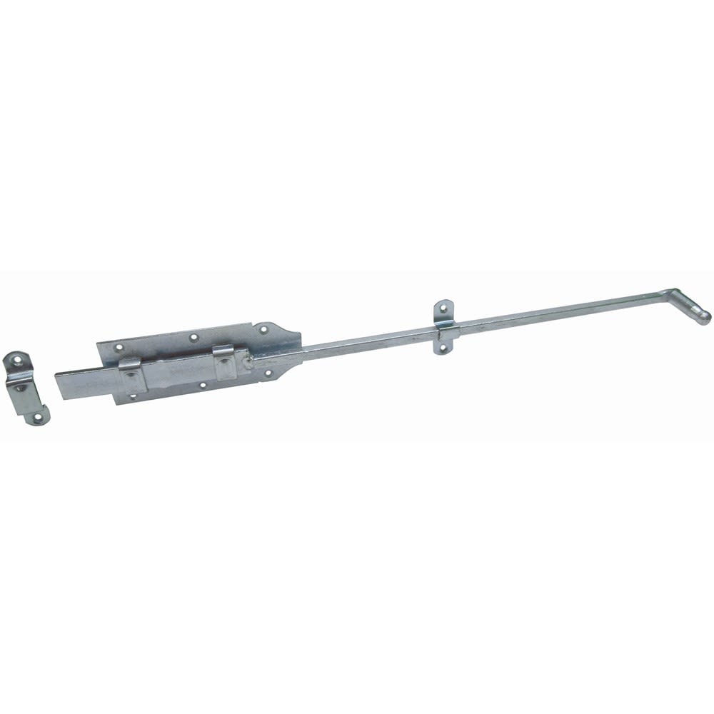 GB Rolstaartschuif Vlak 600mm Geel Verzinkt 74488