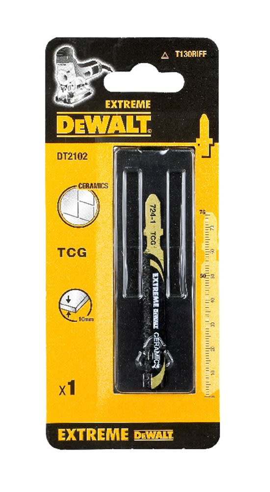 DeWALT Decoupeerzaagblad DT2102 76mm Voor Keramiek/Fiberglas/Kunststof 1st