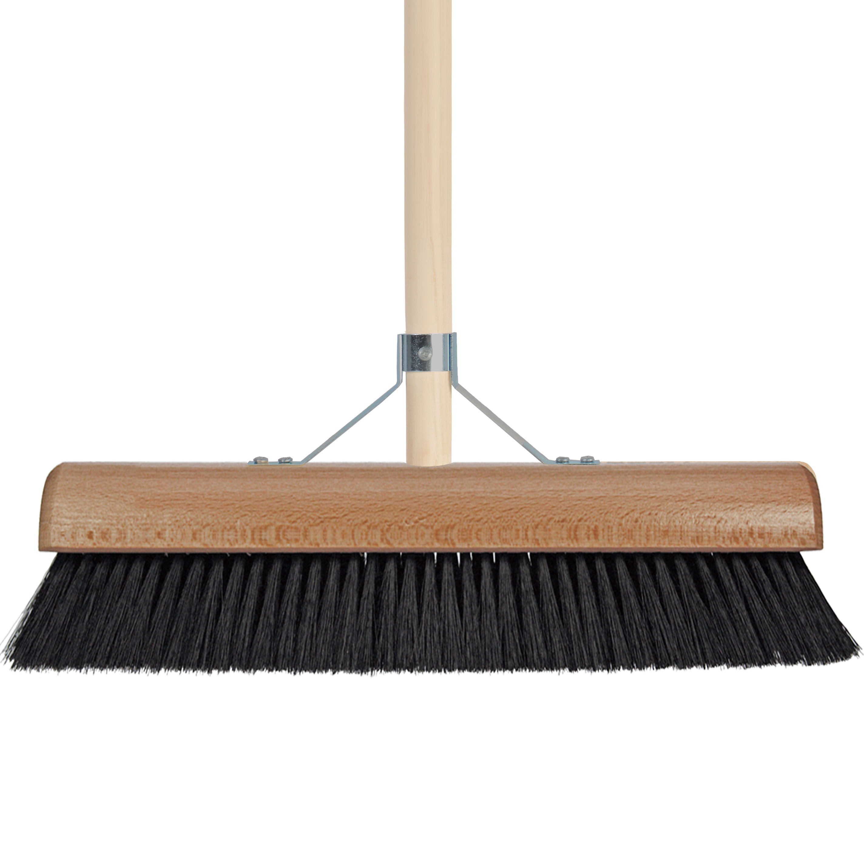 ProOne Zaalveger 400mm Paardenhaarmengsel Met Steel 150cm