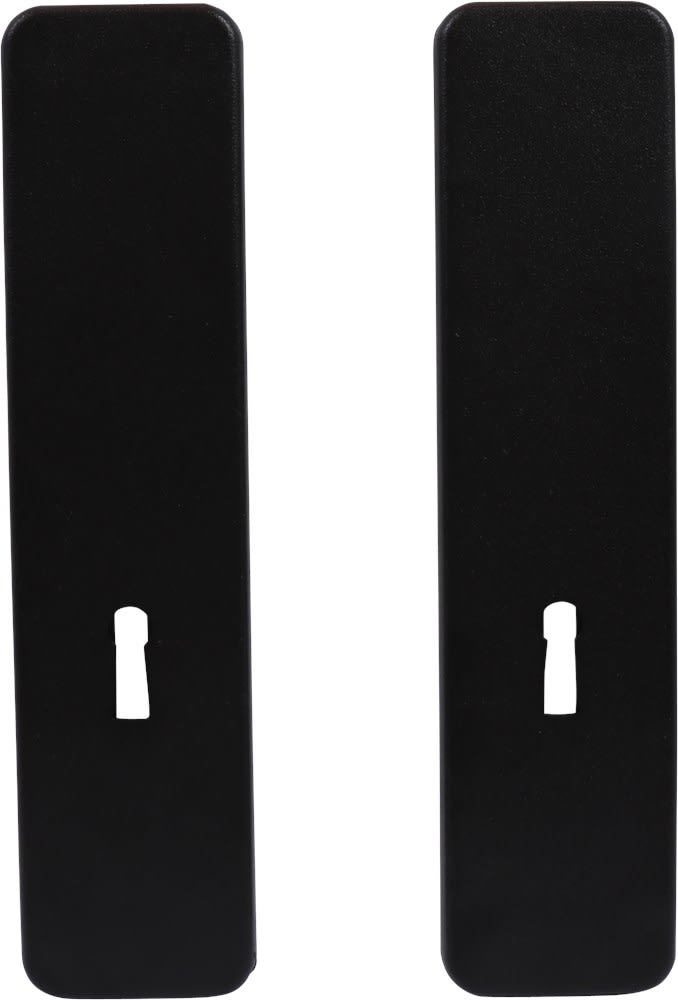 Oxloc Kortschild Recht Blind Met Sleutelgat 185x44mm Aluminium