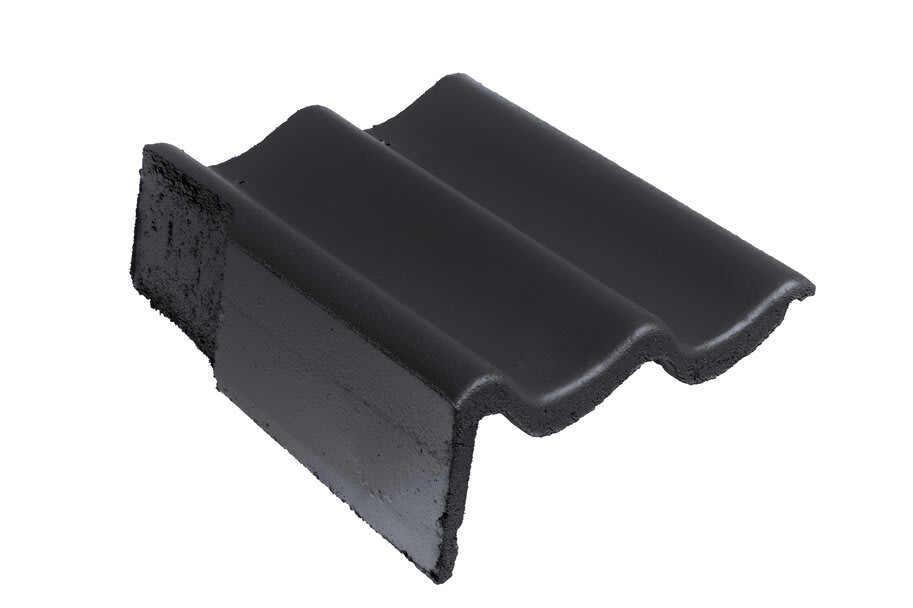 Monier Sneldek Classic Novo+ Gevelpan Links Zwart Novo+