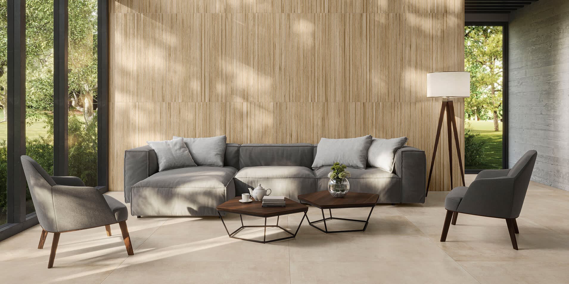 Product afbeelding voor Engers Decortegel Panello Natur hell 120x40cm 7mm Mat Gerectificeerd 1PAL29400J10