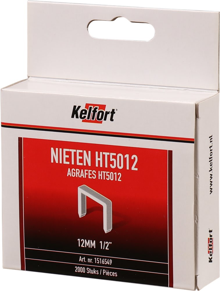 Kelfort Niet HT5012 12mm Verzinkt 2000st
