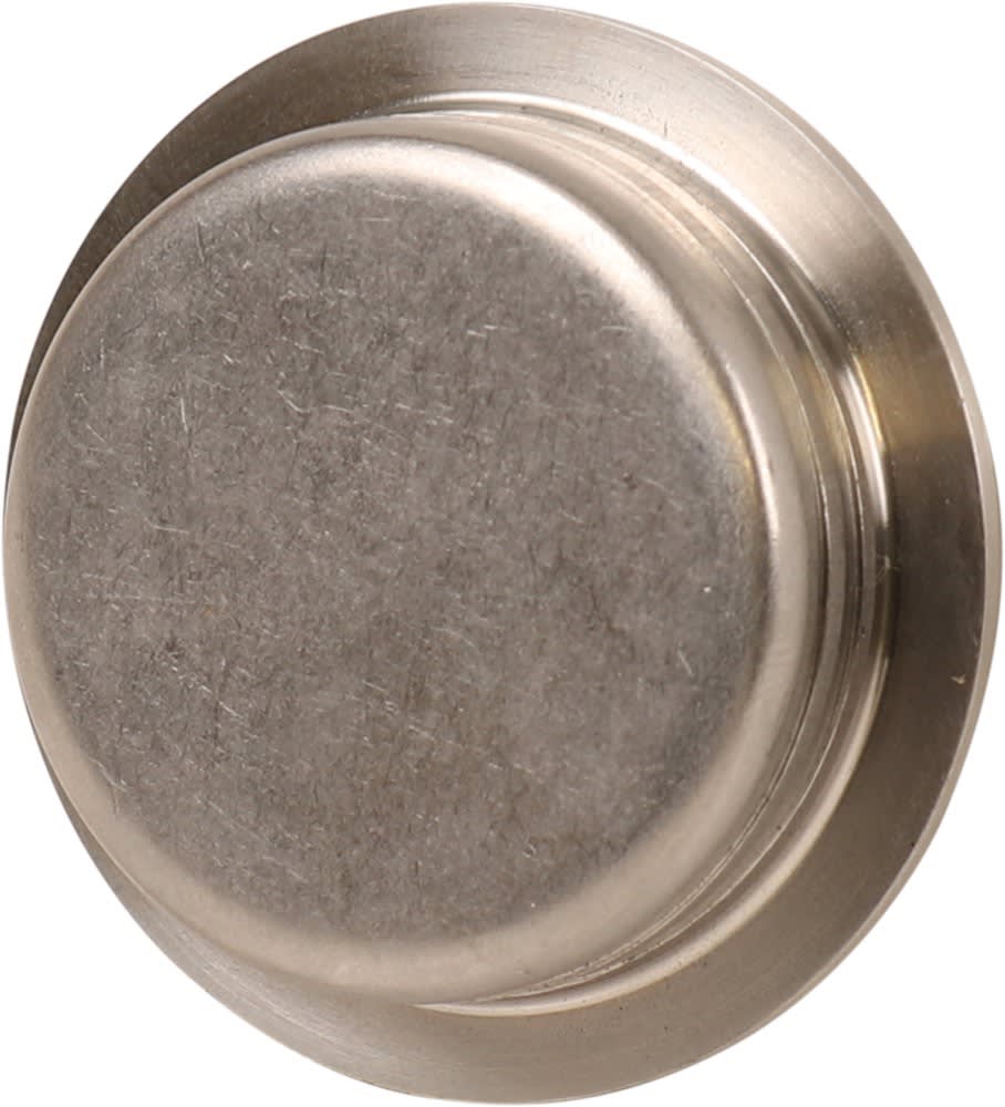 Oxloc Schuifdeurkom Rond 50.0mm RVS Mat