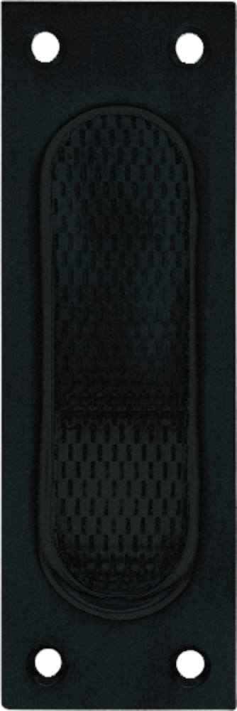 Oxloc Schuifdeurkom Recht 120,5x40mm RVS Mat Zwart