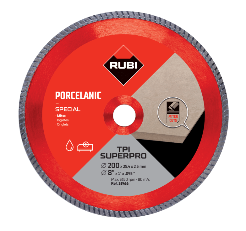 Rubi Diamantzaagblad TPI Superpro 200x25,4mm