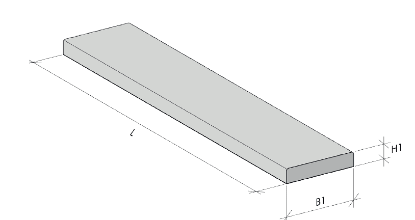 Holonite Binnendeurdorpel 60x20mm 100cm Antraciet Nr.7 Verpakt