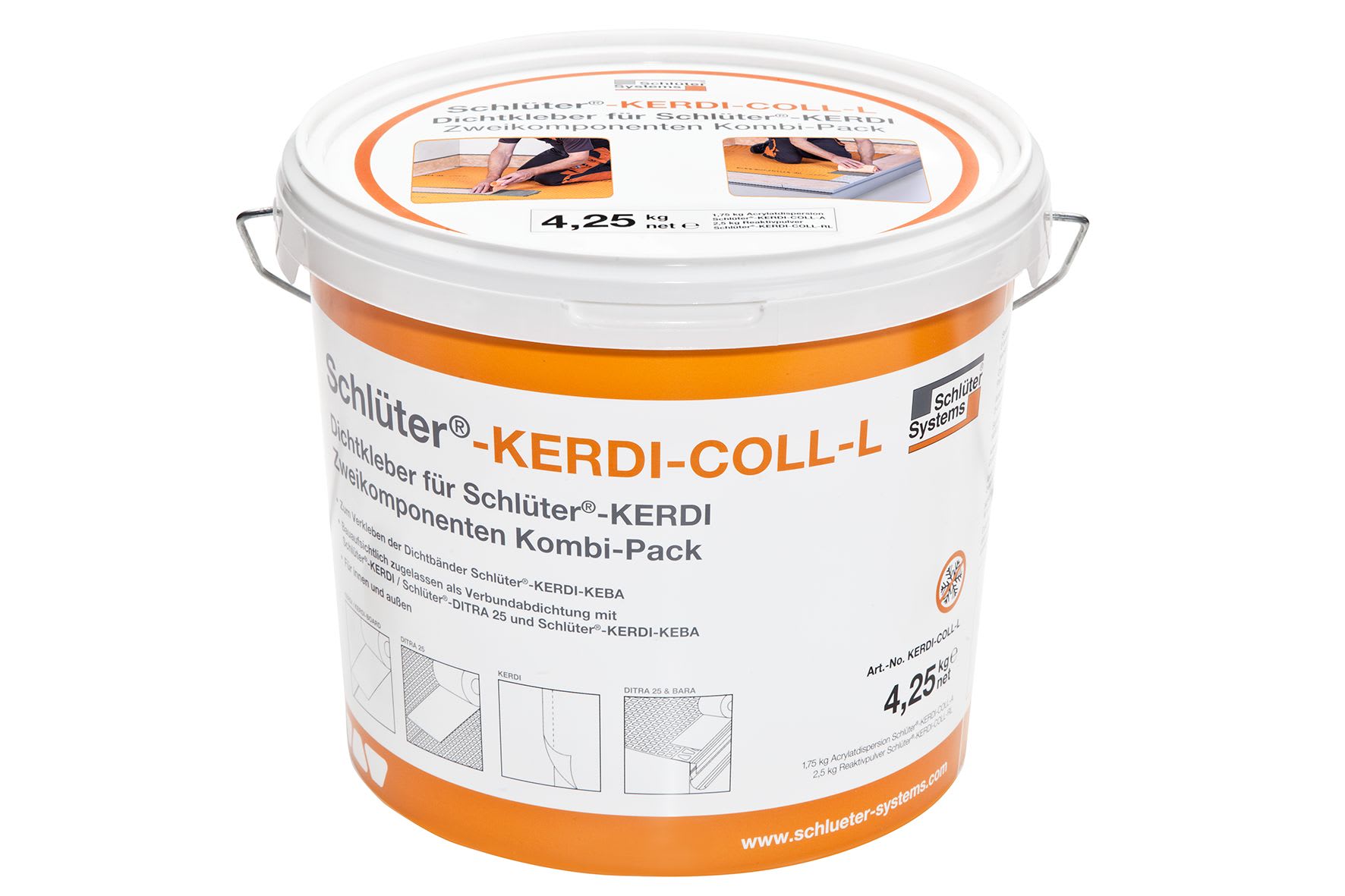 Schlüter KERDI-COLL-L 2-Componentenlijm 4,25kg KERDI-COLL-L