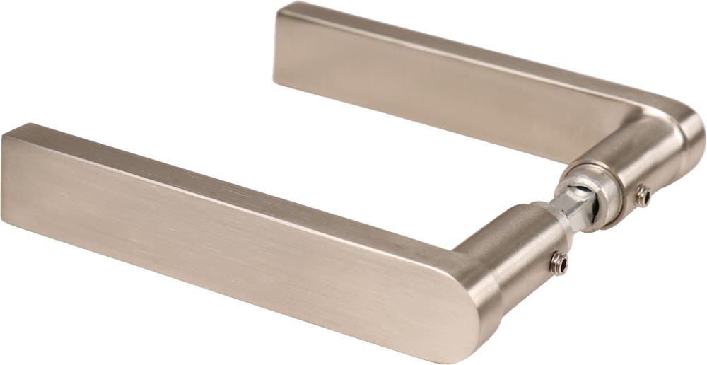 Oxloc Deurkruk Leiden L-Model Omkeerbaar RVS Mat Paar