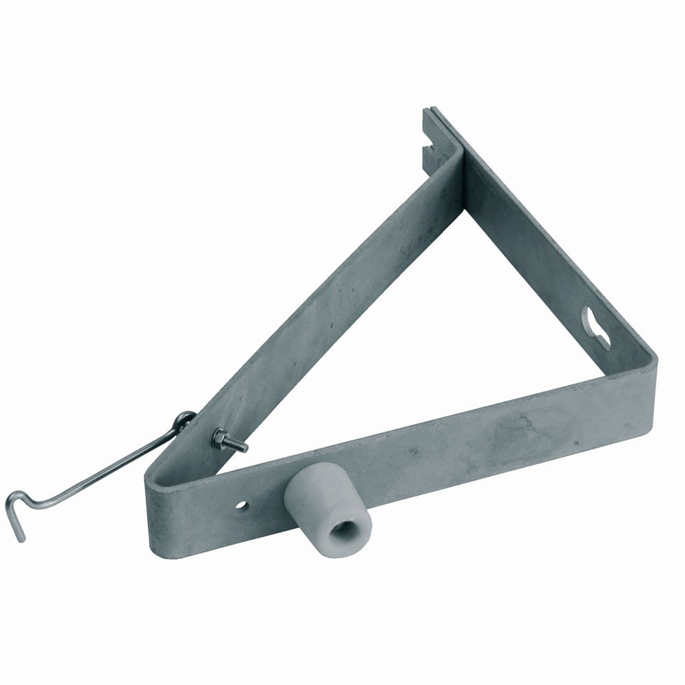 GB Deuropvangbeugel Haaks Verzinkt 74464B