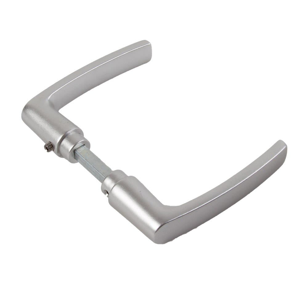 AMI Deurkruk 332 Blokmodel 38/42mm Aluminium F1 Mat Paar