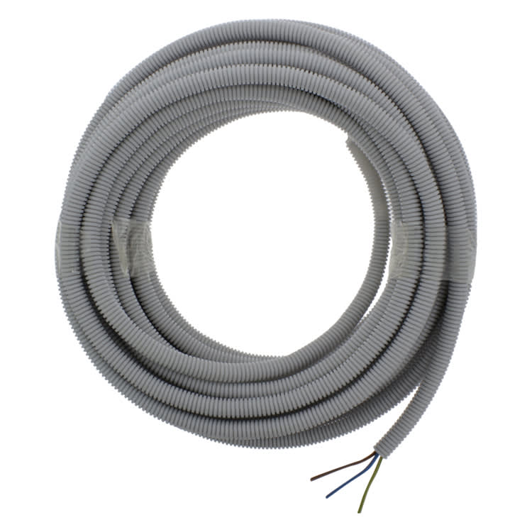 Installatiebuis 5/8 20m Flexibel Grijs Bedrading 3x2.5