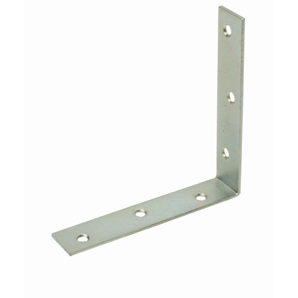 GB Stoelhoek 100x100mm 20x2mm Elektrolytisch Verzinkt 1st 82406B