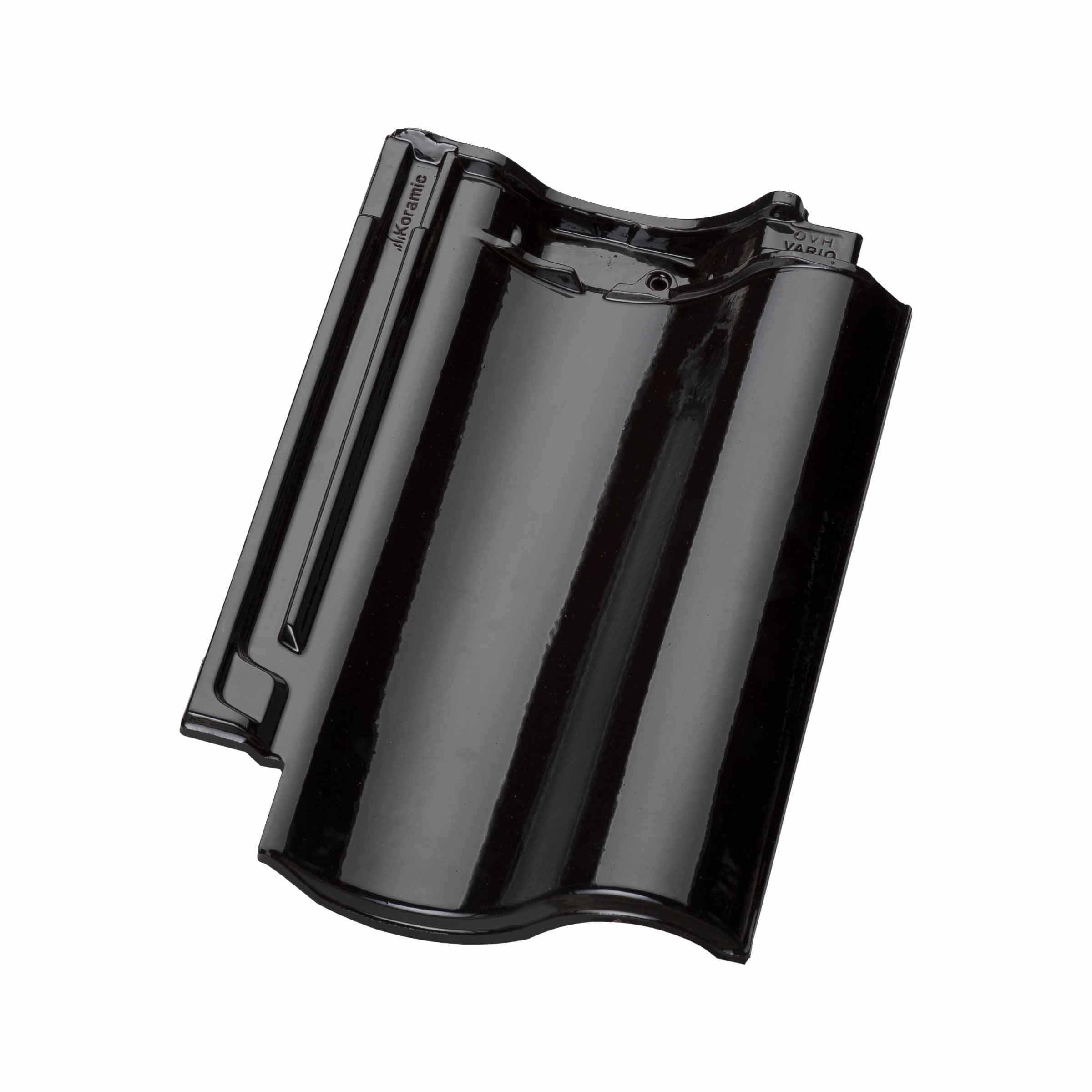 Wienerberger OVH Vario Dakpan Zwart Verglaasd 738