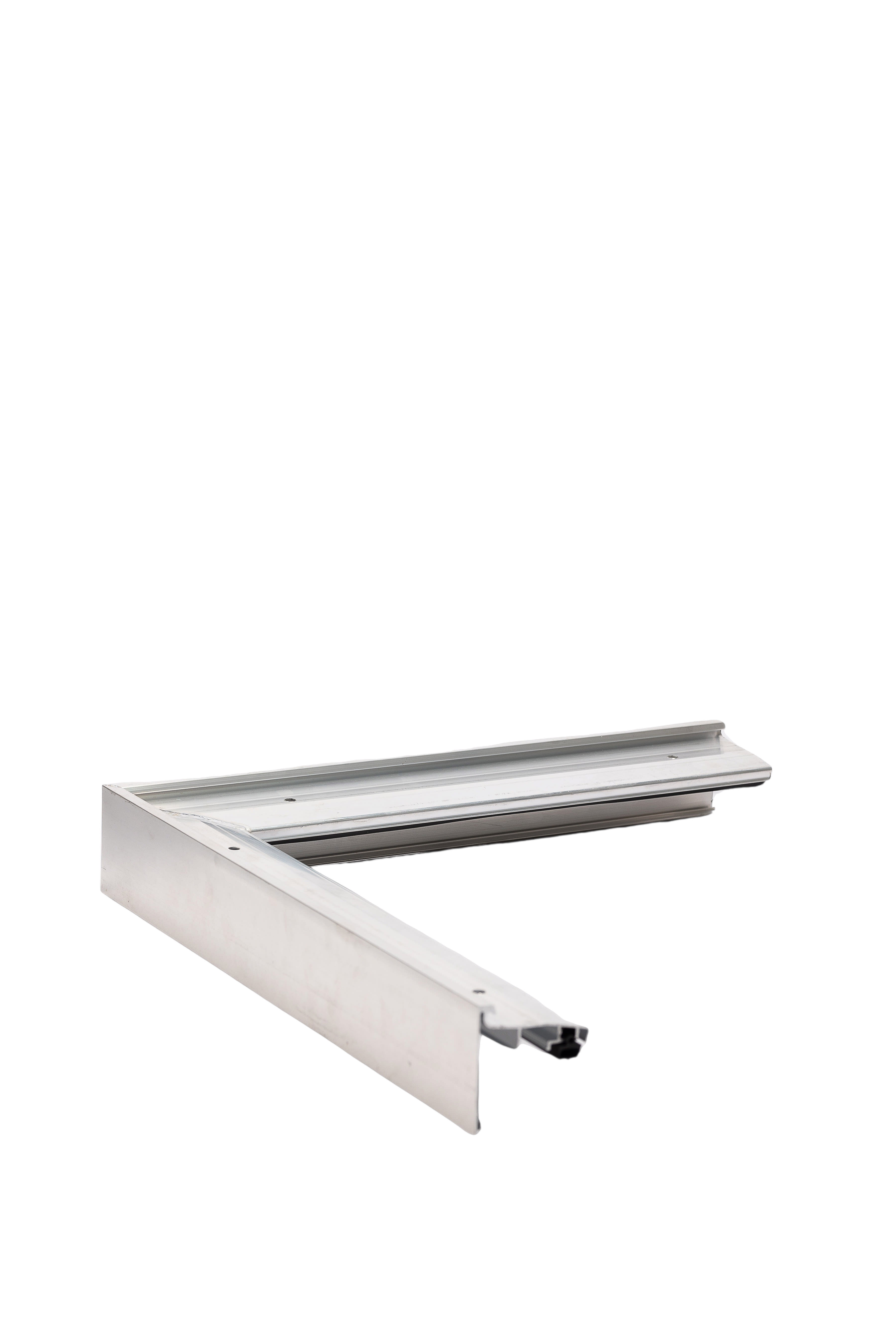 Product afbeelding voor BossCover Buitenhoek 60x400x400mm Aluminium Inclusief Bevestiger