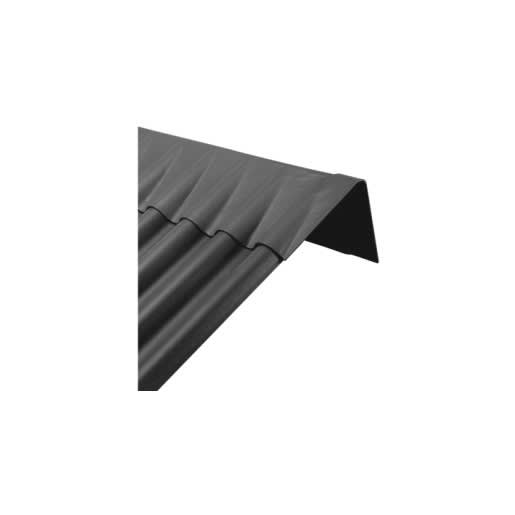Product afbeelding voor Ecolor Z-Nokstuk Nr.76 Dakhelling 90gr Links Donkergrijs