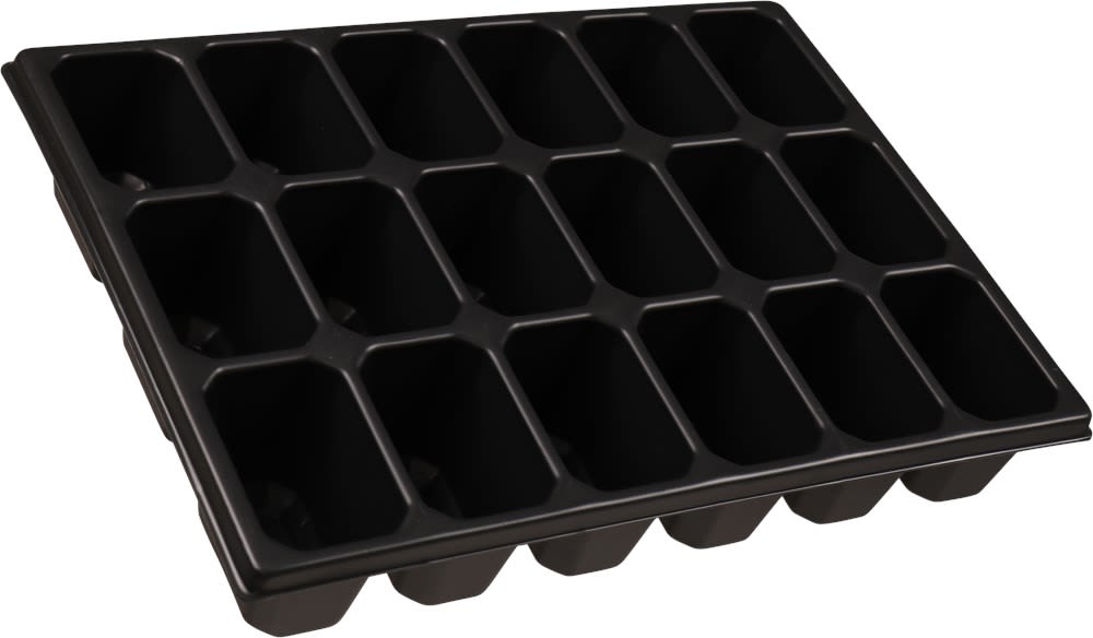 Kelfort Vakverdeler Voor Opbergkist 18-vaks Zwart