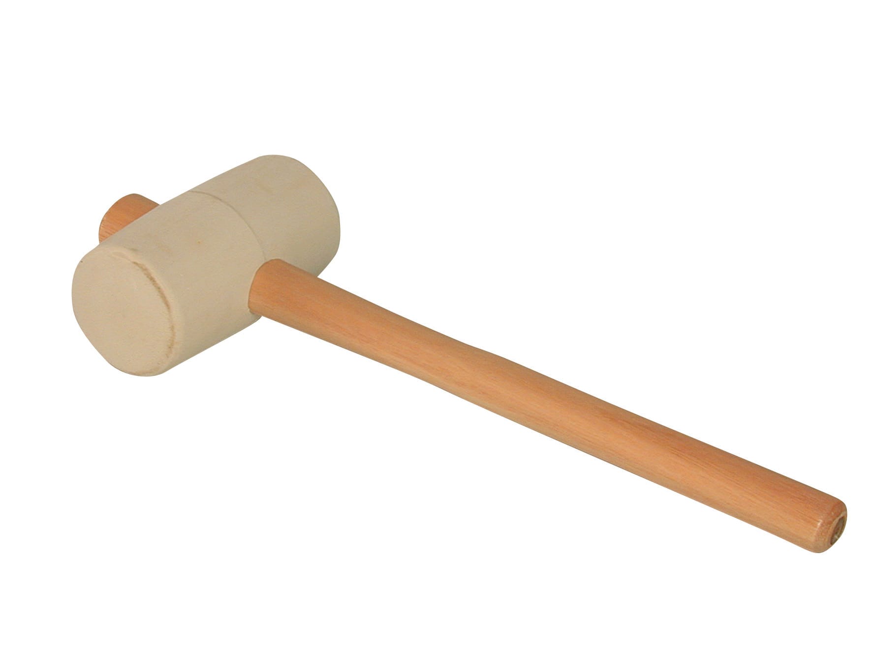 Super Prof Rubberhamer Vlak 65mm 648gr Steel Hout