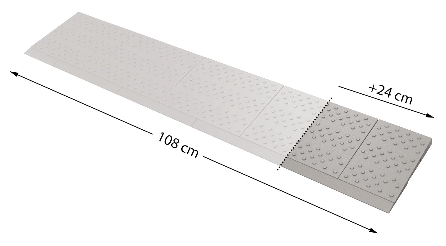 SecuCare Drempelhulp Set Type 2 Voor Verbreding 84-108cm