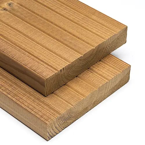 Modiwood 26x140mm 420cm Vlonderplank Elegance Grenen Geprofileerd 70% PEFC