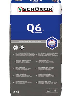 Schönox Q6 Poederlijm 25kg