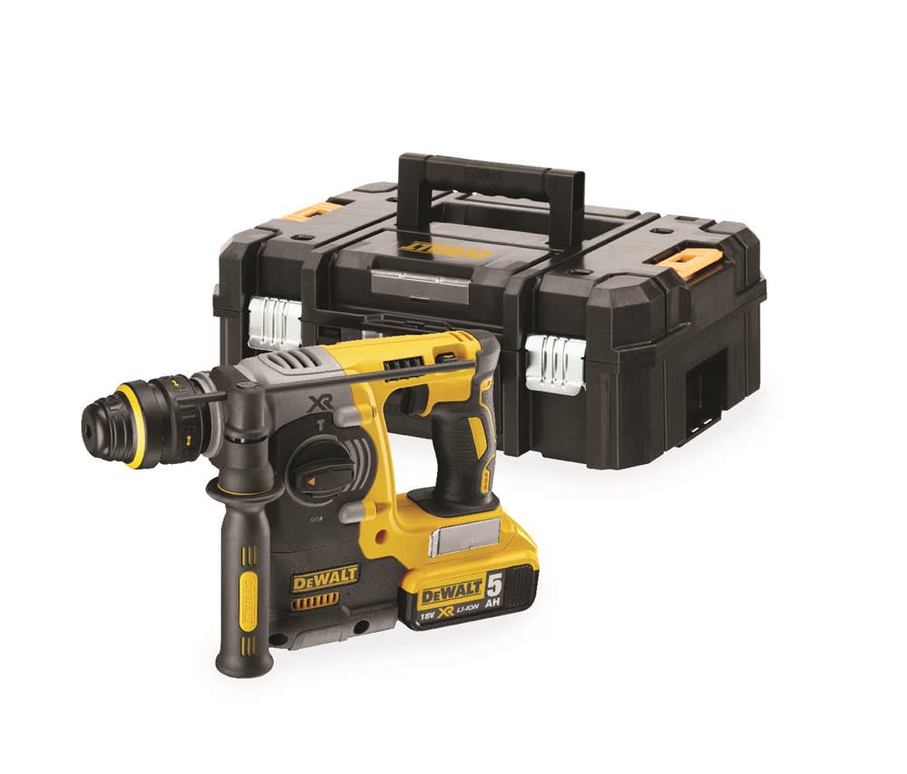 Product afbeelding voor DeWALT Accu Combihamer DCH274P2TQW 18V XR 2x5,0Ah In Tstak