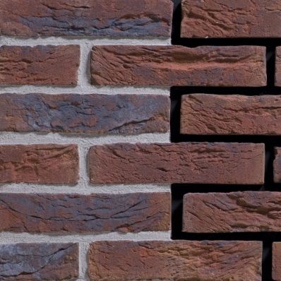 Gevelsteen HV1009 HV WF Paars Blauw