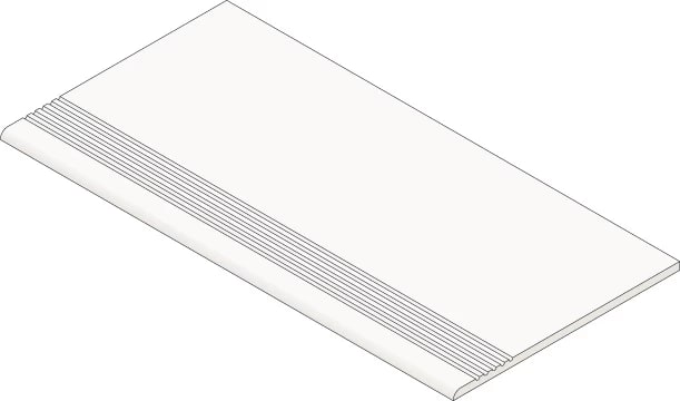 Product afbeelding voor Traptrede Berlin Pearl 30x60cm Mat Gerectificeerd R10