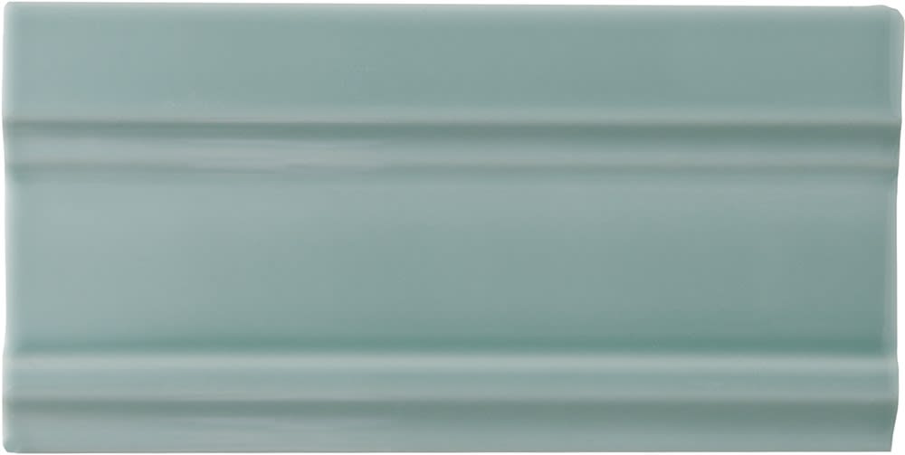 Strip Neri Cornisa Clasico Sea Green 7,5x15cm Glanzend