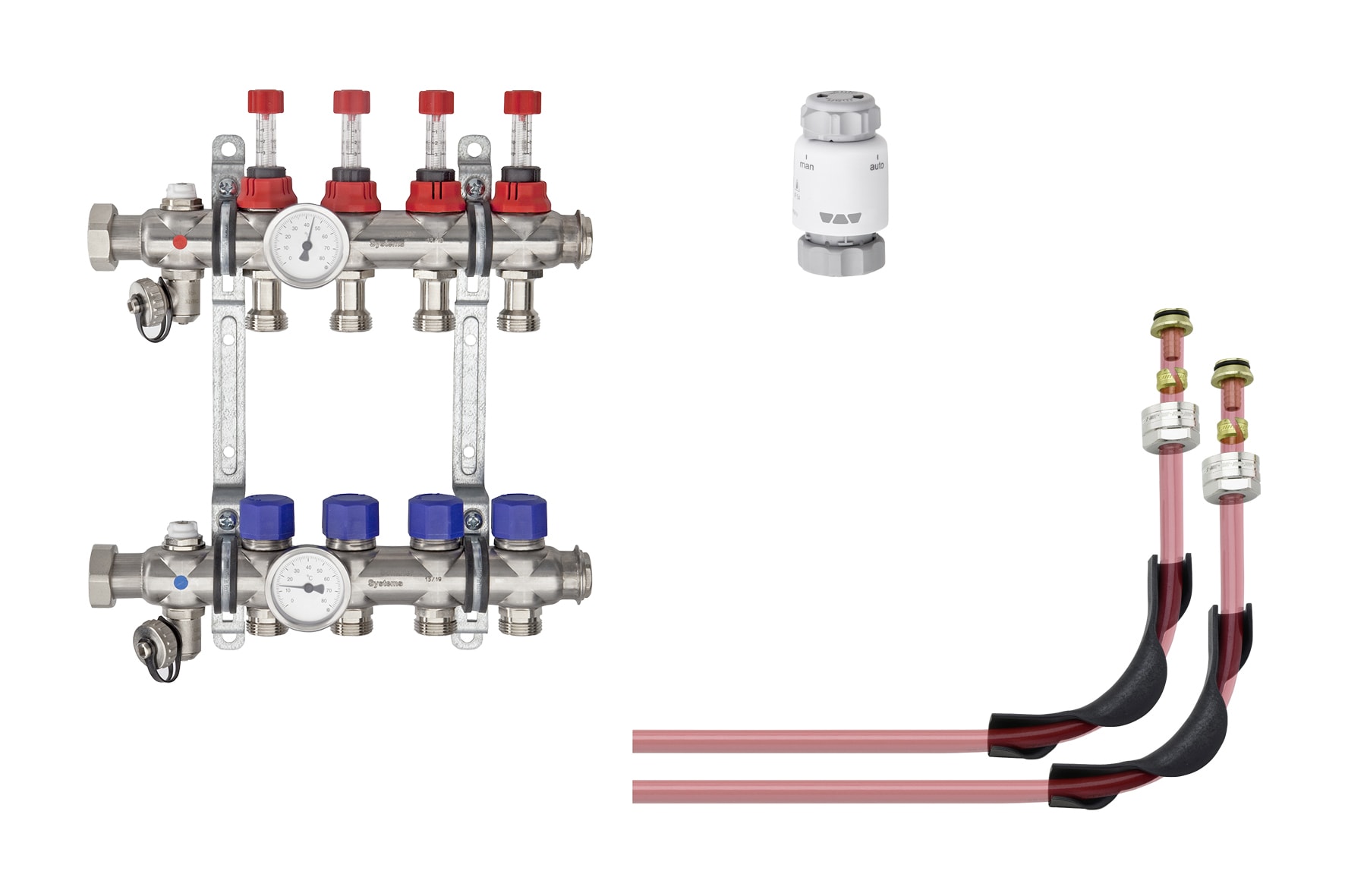 Schlüter BEKOTEC-THERM-ASP-11-12 11 Verwarmingscircuits Pijp 12mm BT11AS12