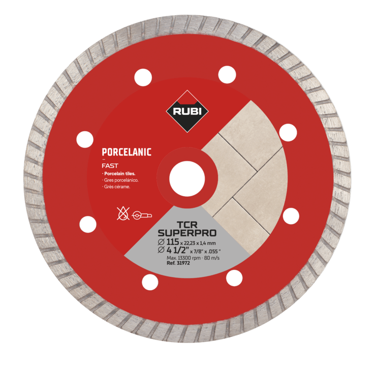 Rubi Diamantzaagblad TCR Superpro 115x22,2mm