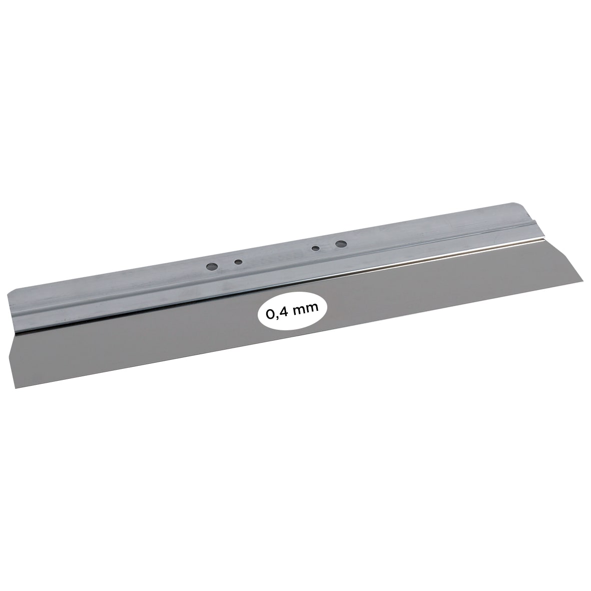 Product afbeelding voor Super Prof Wand-/Vloerschraperblad 380x0,4mm Aluminium Multi Click