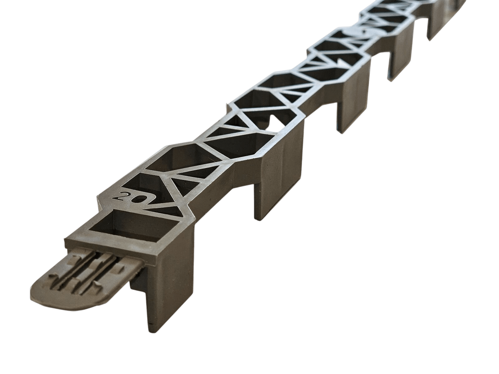 Maas Lijs Dekking 35mm 2m Kunststof