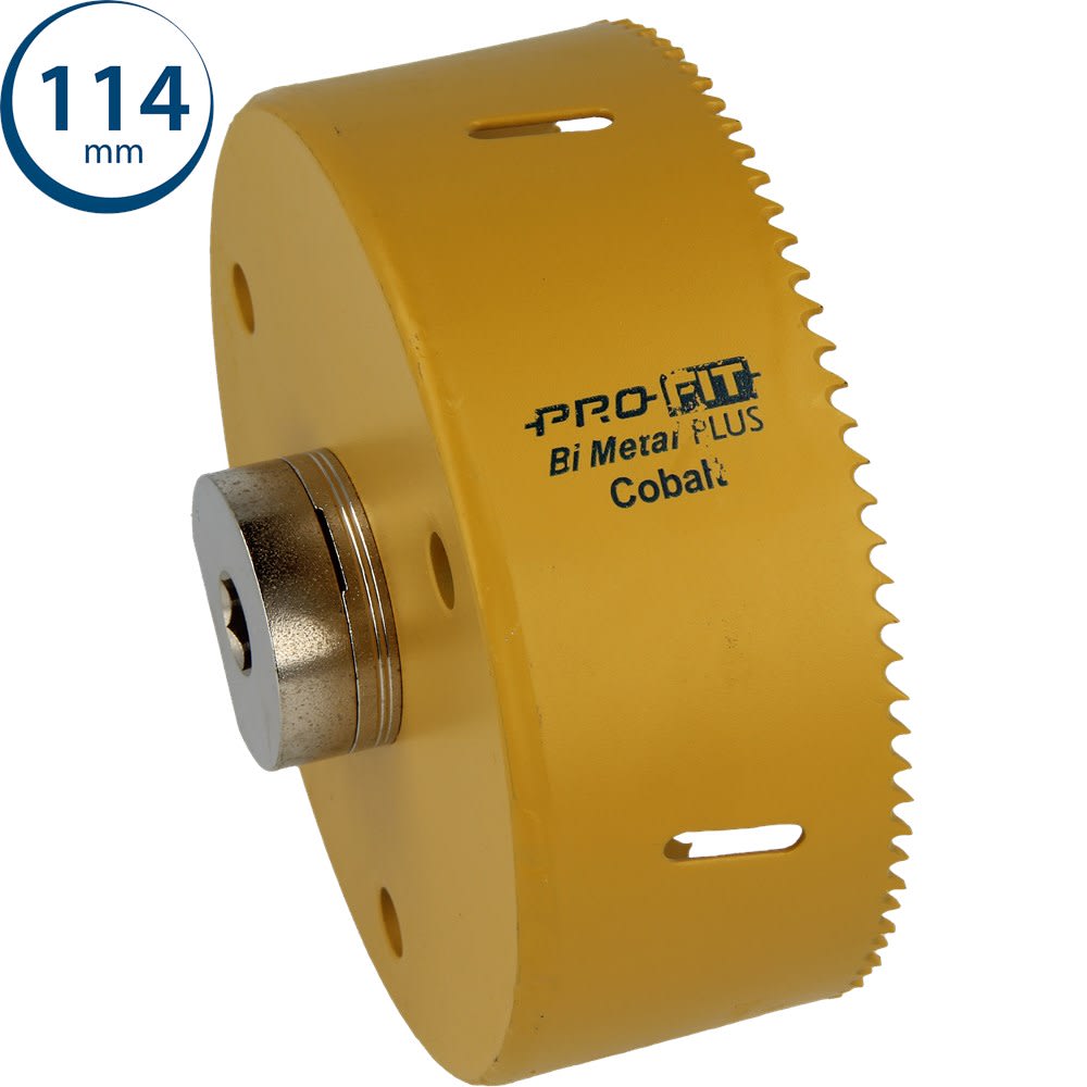 ProFit Gatzaag BiMetal PLUS 114mm Met Adapter En Euro-Hanger
