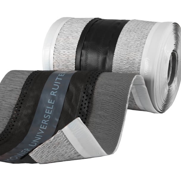 Monier Ruiterrol Universeel Optivent 300-340mm 5m Antraciet