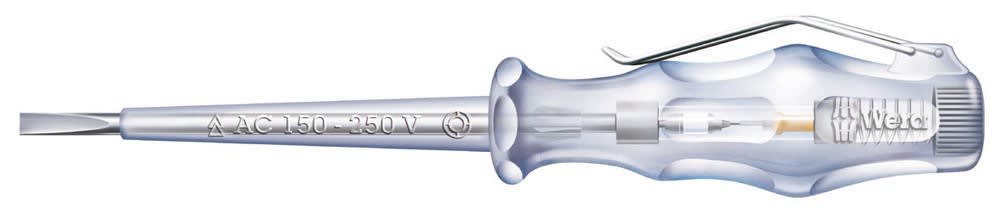 Wera Spanningszoeker 0,5x3x70mm Eenpolig 150-250V