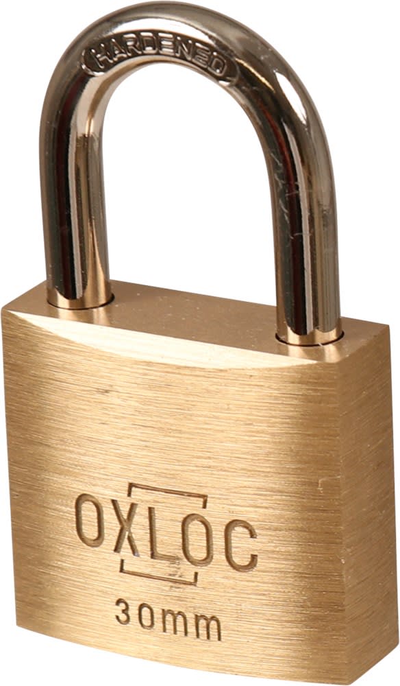 Oxloc Hangslot KA 3001 Gelijksluitend 30mm Staal Met 2 Sleutels